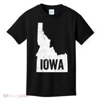 Idaho Iowa Funny Geography Mix Up Kids T-Shirt thumb 0