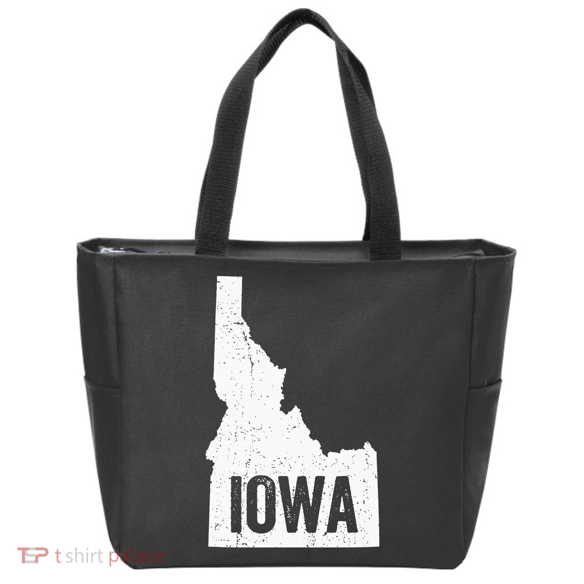Idaho Iowa Funny Geography Mix Up Tote Bag