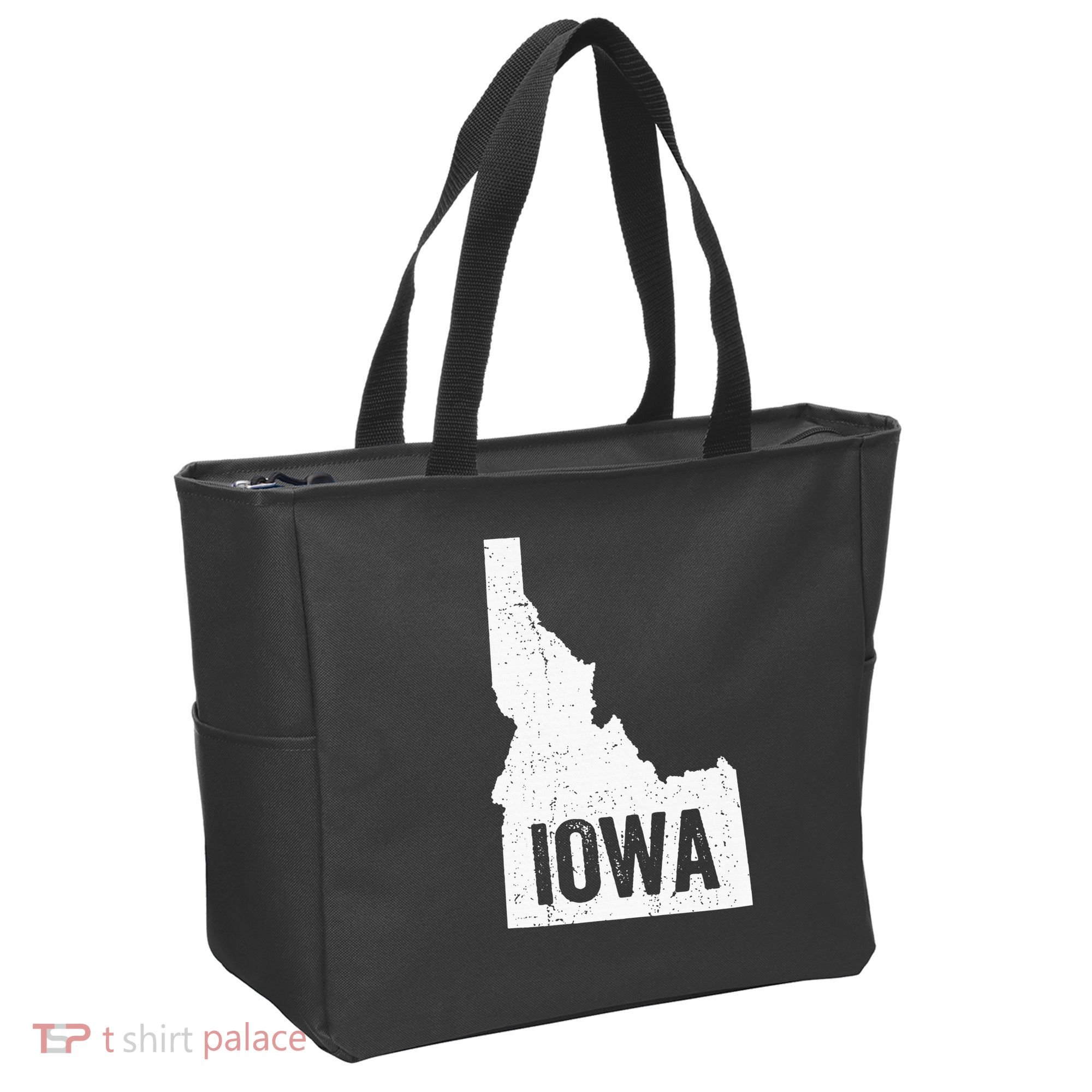 Idaho Iowa Funny Geography Mix Up Tote Bag