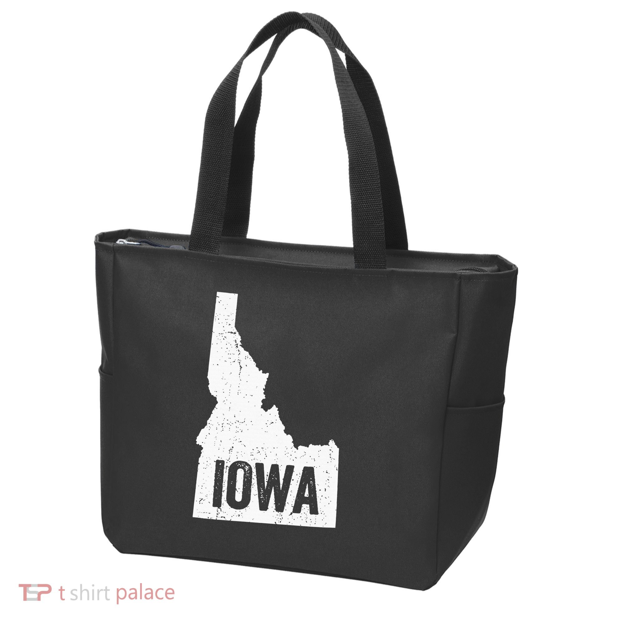 Idaho Iowa Funny Geography Mix Up Tote Bag