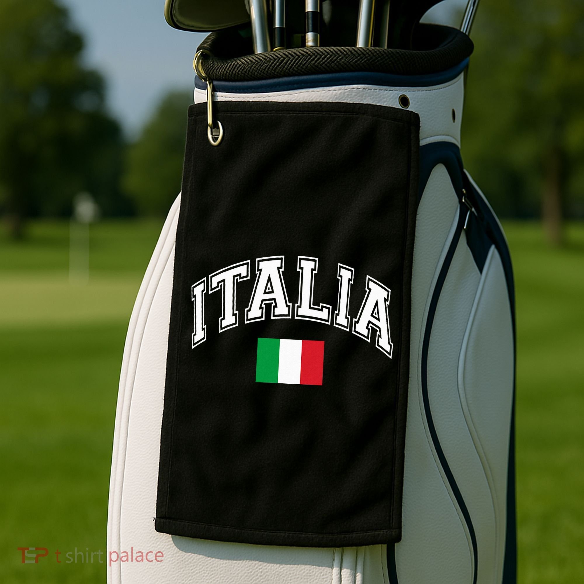 Italy Italian Flag Italia Golf Towel