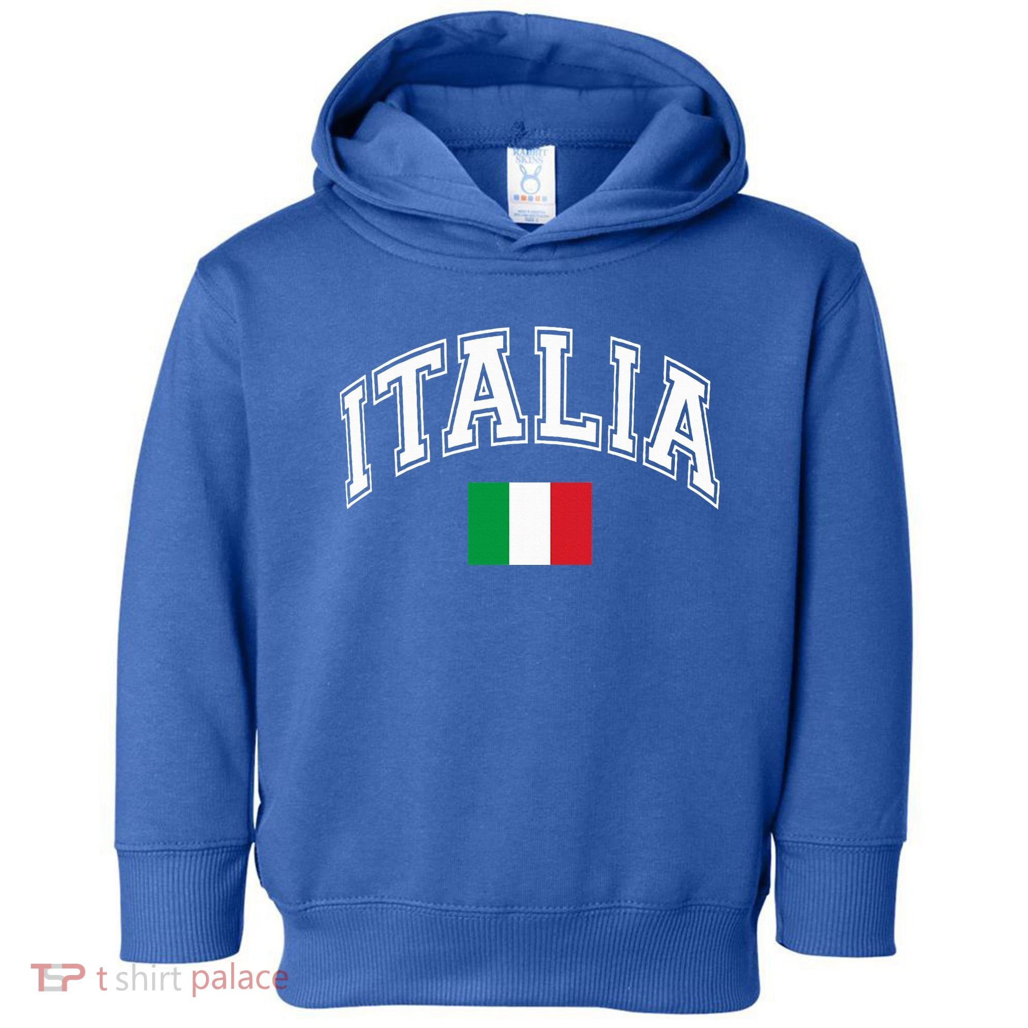 Italy Italian Flag Italia Toddler Hoodie