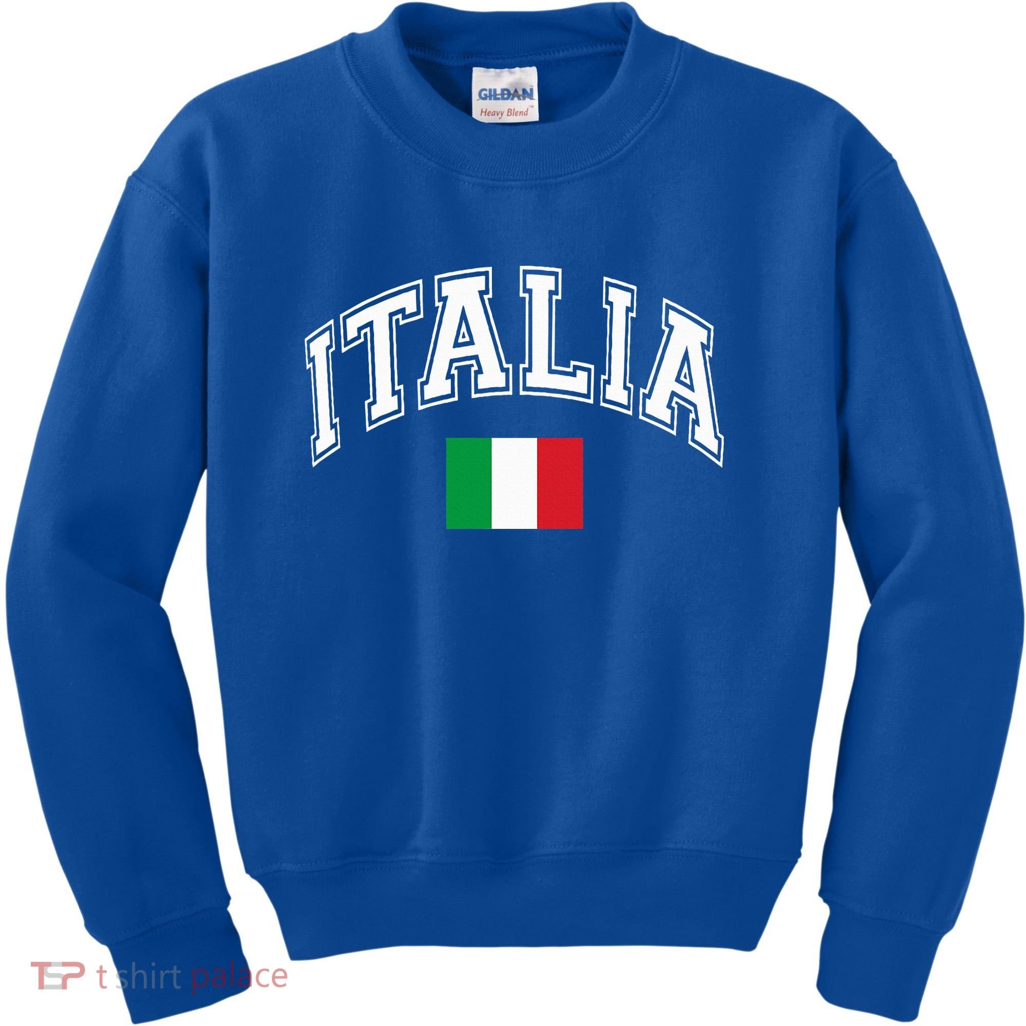 Italy Italian Flag Italia Kids Sweatshirt