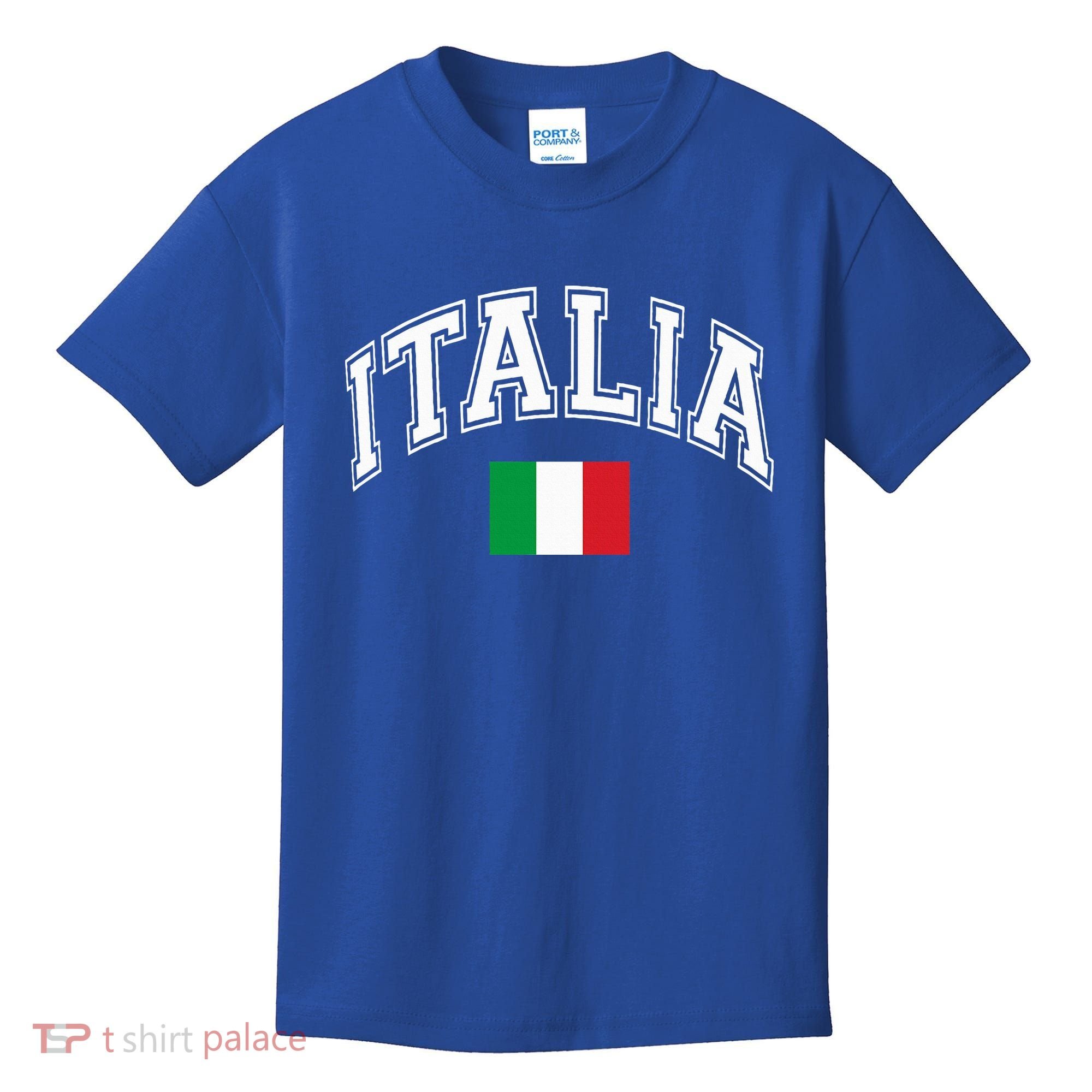 Italy Italian Flag Italia Kids T-Shirt