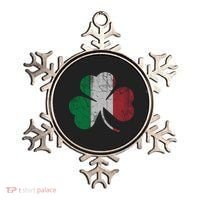 Irish Italian Flag Shamrock Italia Gift Ornament thumb 0