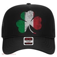 Irish Italian Flag Shamrock Italia Gift Hat thumb 0