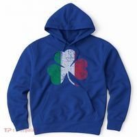 Irish Italian Flag Shamrock Italia Gift Hoodie thumb 0