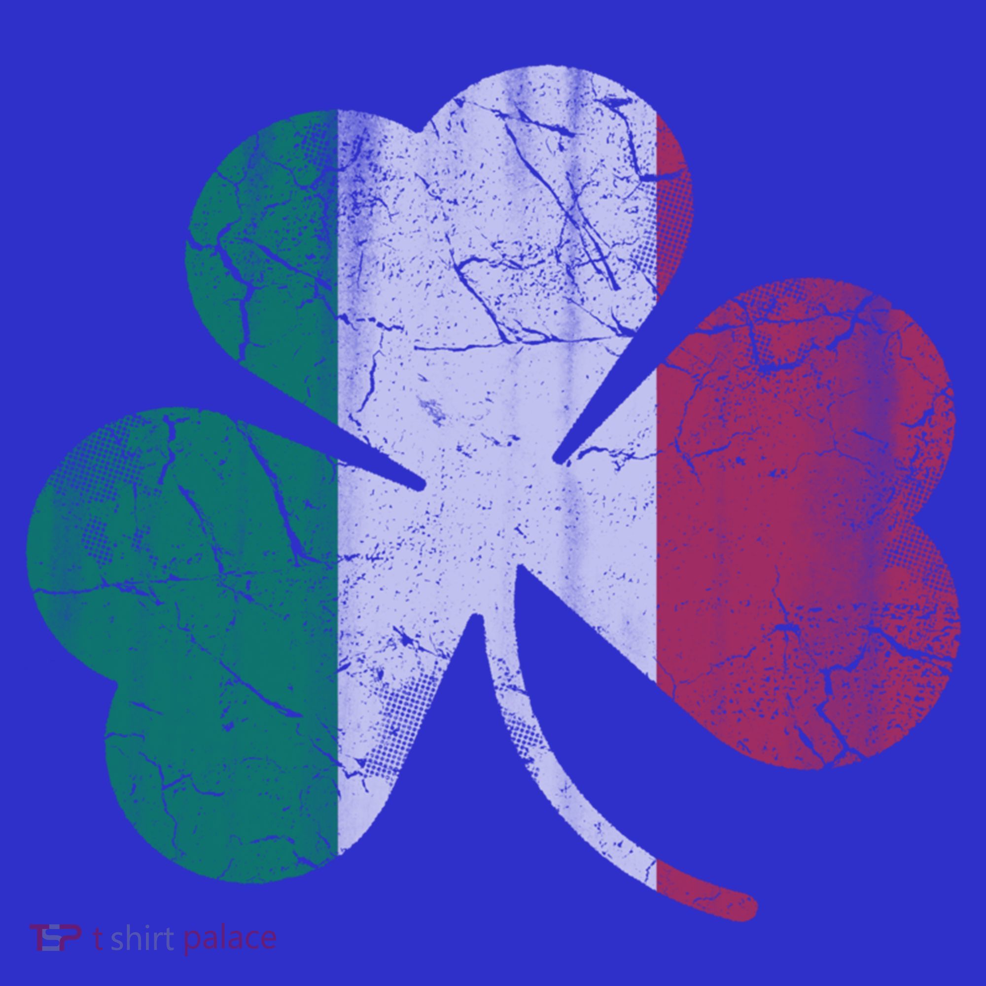 Irish Italian Flag Shamrock Italia Gift Sweatshirt