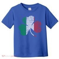 Irish Italian Flag Shamrock Italia Gift Toddler T-Shirt thumb 0