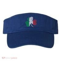Irish Italian Flag Shamrock Italia Gift Visor thumb 0