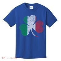 Irish Italian Flag Shamrock Italia Gift Kids T-Shirt thumb 0