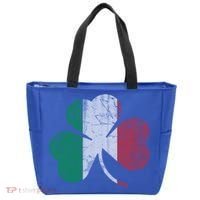Irish Italian Flag Shamrock Italia Gift Tote Bag thumb 0