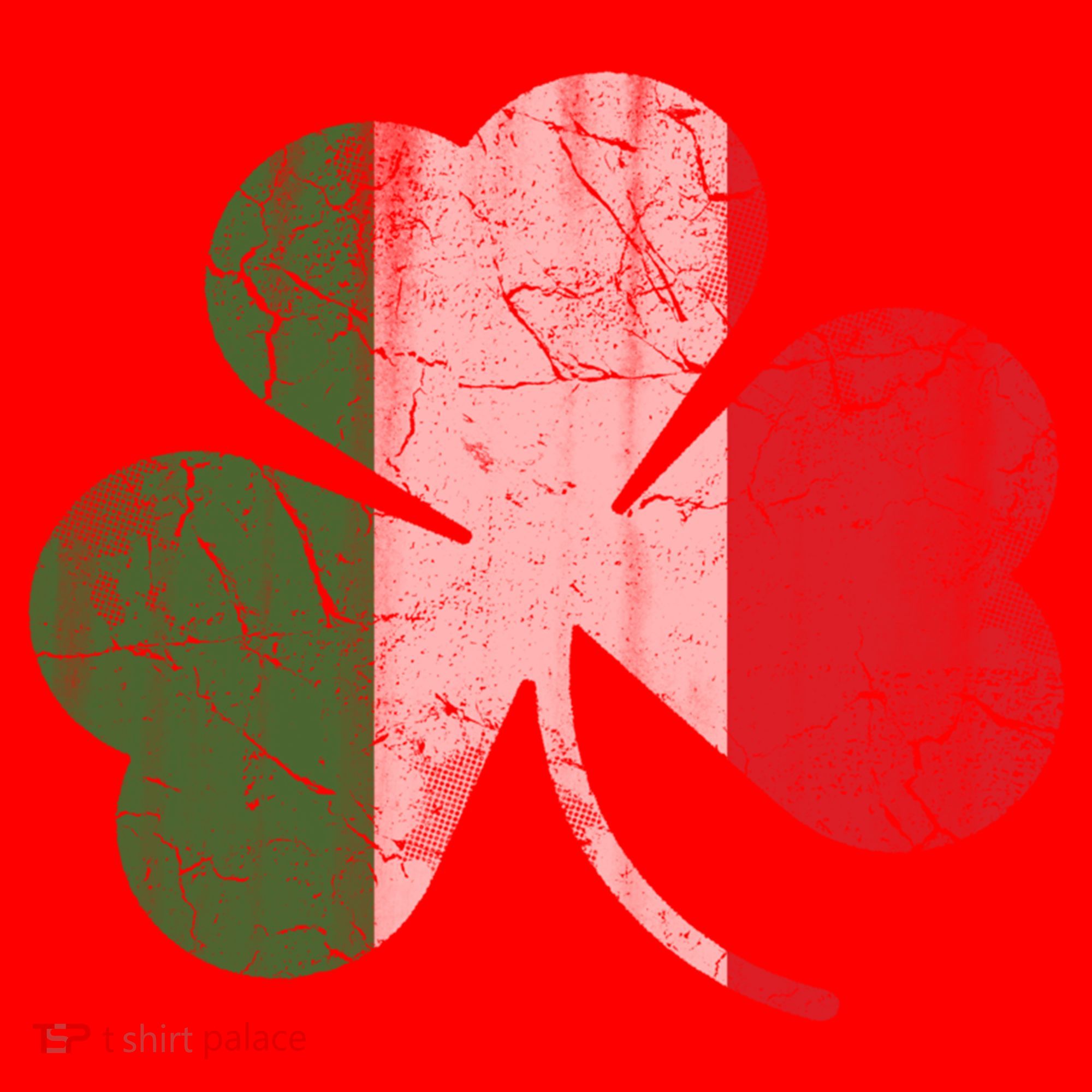 Irish Italian Flag Shamrock Italia Gift Santa Hat