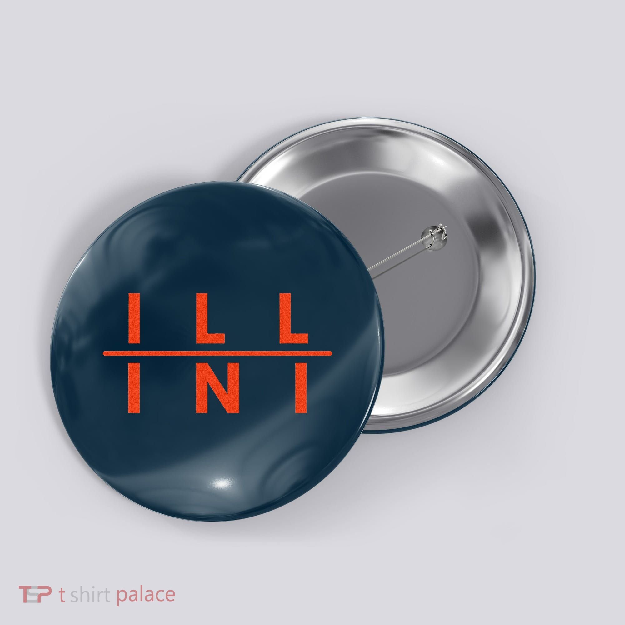 Illinois Il Fans Button