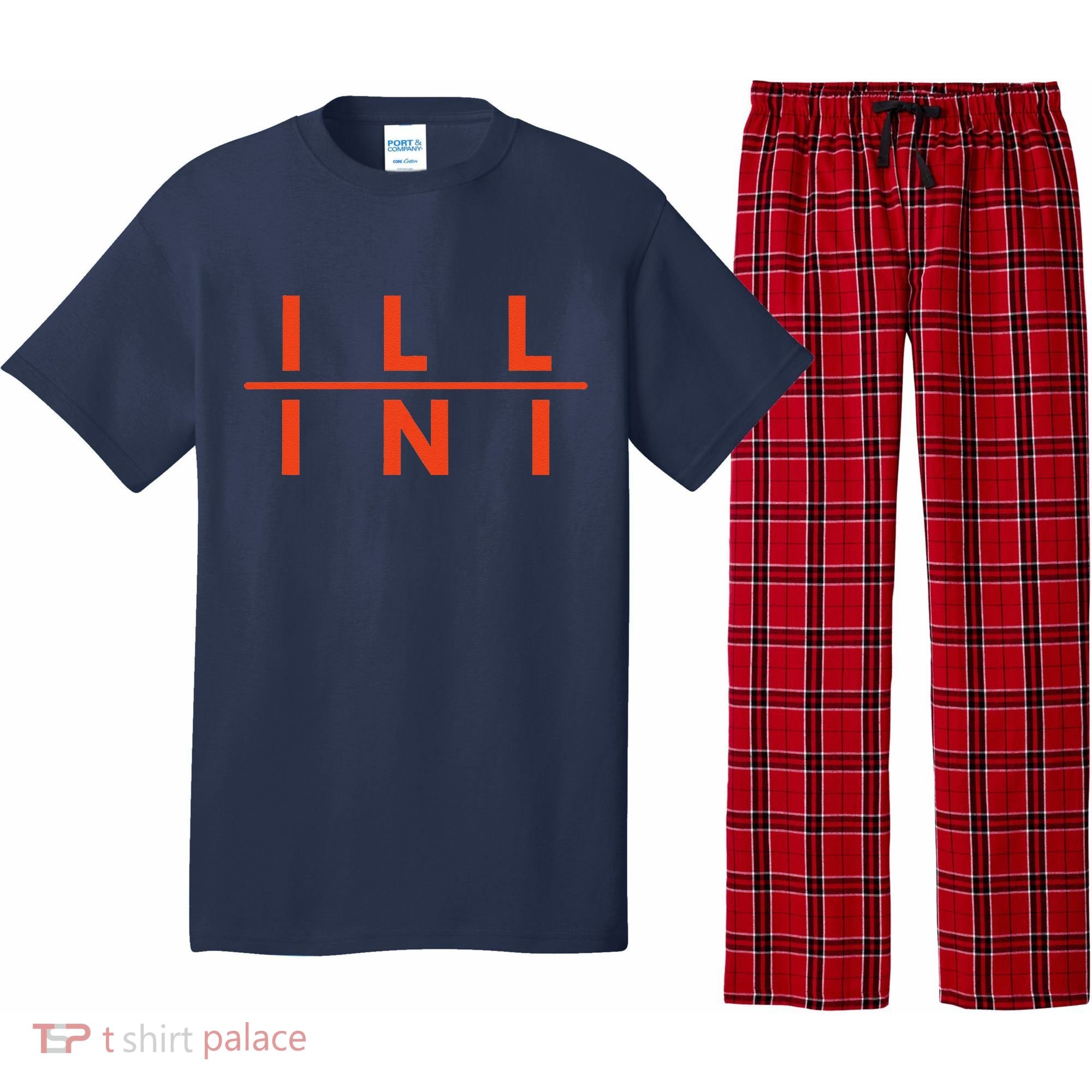 Illinois Il Fans Pajama Set