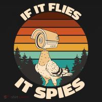 If It Flies It Spies Bird Watcher Government Spying Hoodie thumb 7