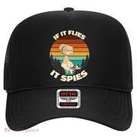 If It Flies It Spies Bird Watcher Government Spying Hat thumb 0