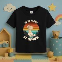 If It Flies It Spies Bird Watcher Government Spying Toddler T-Shirt thumb 3