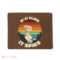 If It Flies It Spies Bird Watcher Government Spying Mousepad thumb 0