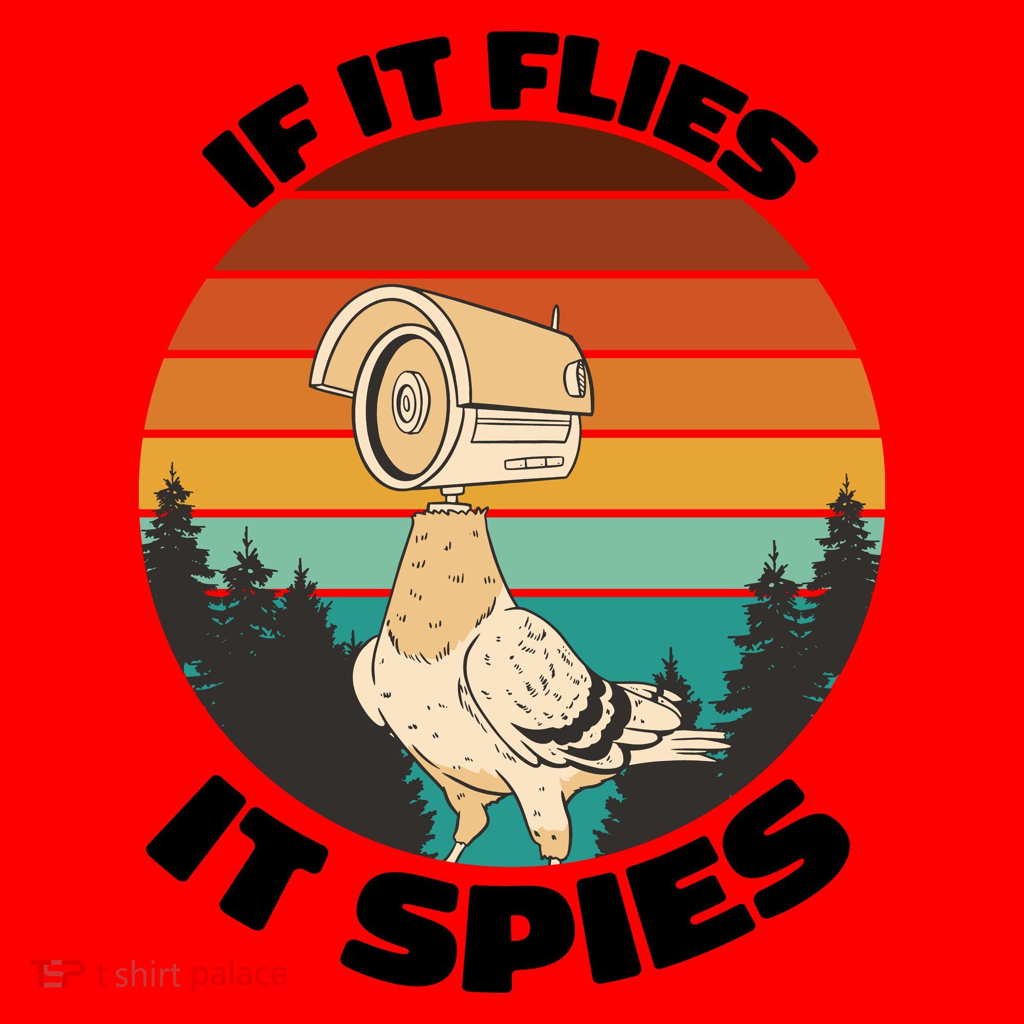 If It Flies It Spies Bird Watcher Government Spying Santa Hat