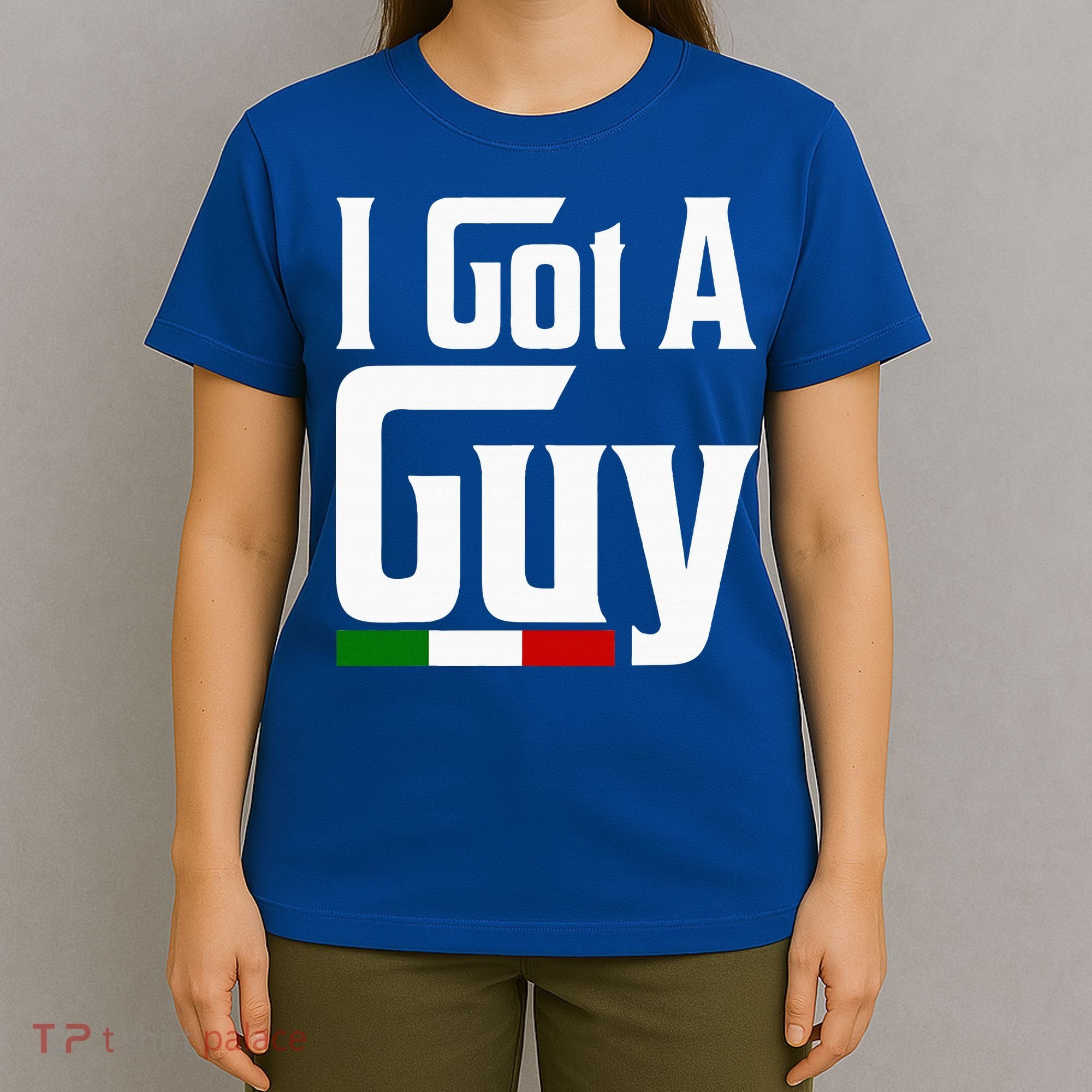 Italian I Got A Guy Vintage Italia Flag Patriotics T-Shirt