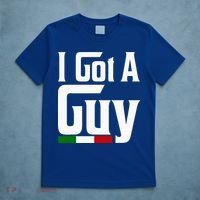 Italian I Got A Guy Vintage Italia Flag Patriotics T-Shirt thumb 5