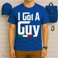 Italian I Got A Guy Vintage Italia Flag Patriotics T-Shirt thumb 6