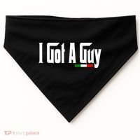 Italian I Got A Guy USA-Made Doggie Bandana thumb 0