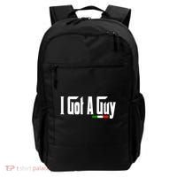 Italian I Got A Guy Backpack thumb 0