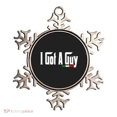 Italian I Got A Guy Ornament