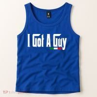 Italian I Got A Guy Tank Top thumb 2
