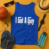Italian I Got A Guy Tank Top thumb 4