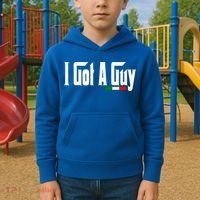 Italian I Got A Guy Kids Hoodie thumb 2