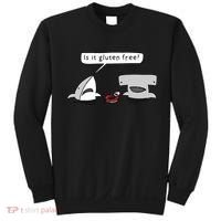 Is It Gluten Free Two Sharks Graphic Sweatshirt thumb 0