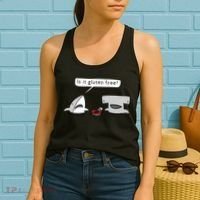 Is It Gluten Free Two Sharks Graphic Women's Tank Top thumb 2