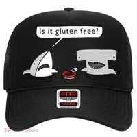 Is It Gluten Free Two Sharks Graphic Hat thumb 0