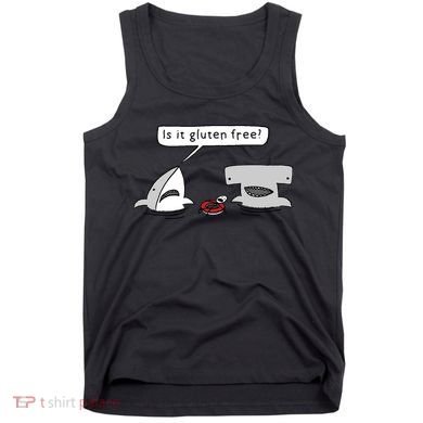 Is It Gluten Free Two Sharks Graphic Tank Top
