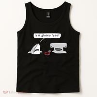Is It Gluten Free Two Sharks Graphic Tank Top thumb 2