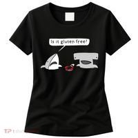 Is It Gluten Free Two Sharks Graphic Women's T-Shirt thumb 0