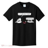 Is It Gluten Free Two Sharks Graphic Kids T-Shirt thumb 0