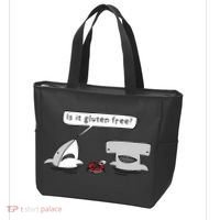 Is It Gluten Free Two Sharks Graphic Tote Bag thumb 3