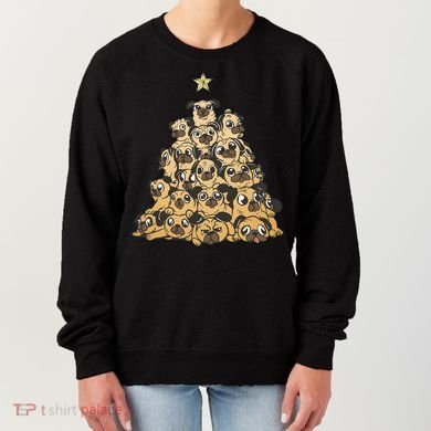 It Is Going To Be A Pug Christmas Tree Women's Sweatshirt