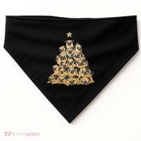 It Is Going To Be A Pug Christmas Tree USA-Made Doggie Bandana thumb 0