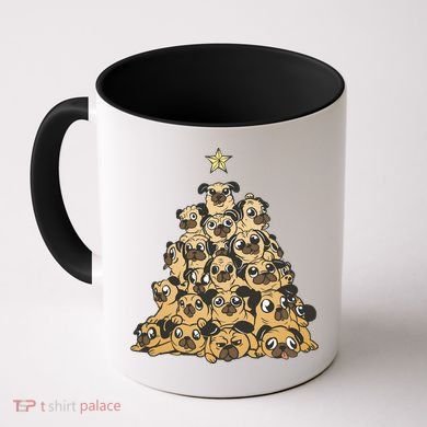 It Is Going To Be A Pug Christmas Tree Coffee Mug