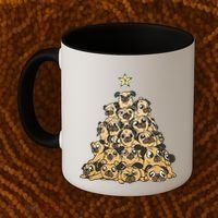 It Is Going To Be A Pug Christmas Tree Coffee Mug thumb 2