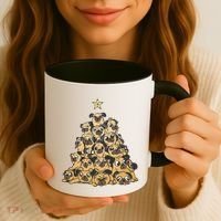 It Is Going To Be A Pug Christmas Tree Coffee Mug thumb 3