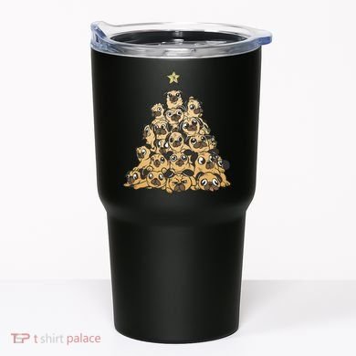 It Is Going To Be A Pug Christmas Tree Tumbler