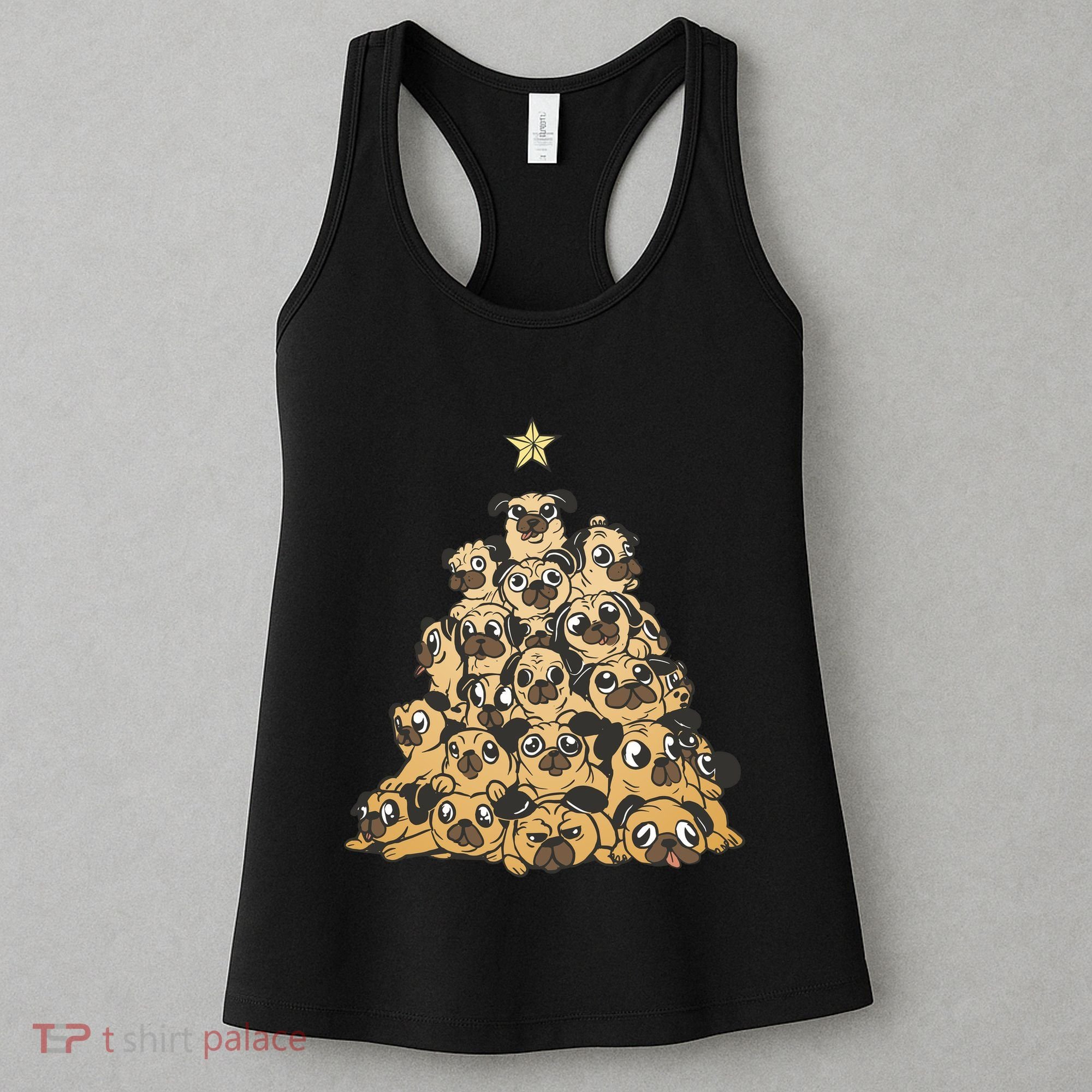 It Is Going To Be A Pug Christmas Tree Women's Tank Top