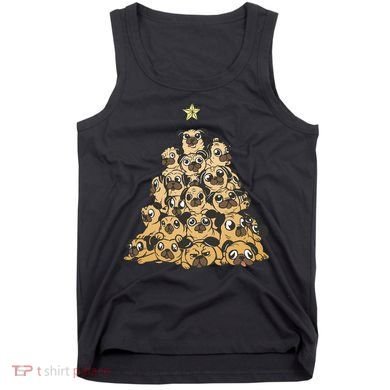It Is Going To Be A Pug Christmas Tree Tank Top
