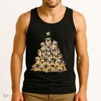 It Is Going To Be A Pug Christmas Tree Tank Top thumb 3